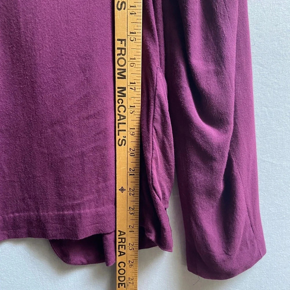 Talula Aritzia lightweight rayon Kent open blazer Sz  6 - Picture 7 of 7